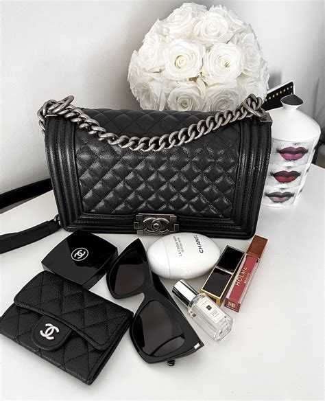 chanel boy size 25|Chanel boyfriend bag.